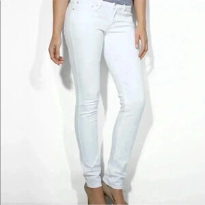 Levi's Demi-Curve Skinny Jeans, White, Size 28, Women’s Denim, 28 x 32